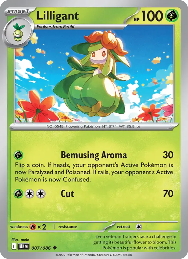Lilligant (BLK) 007