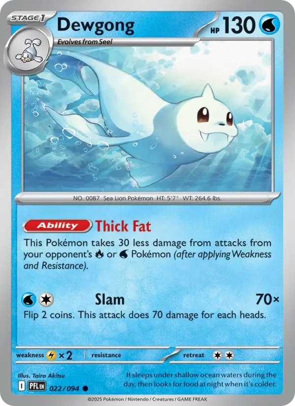 Dewgong (PFL) 022