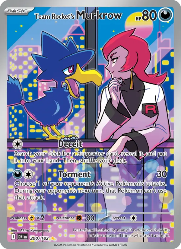 Team Rocket's Murkrow (DRI) 200