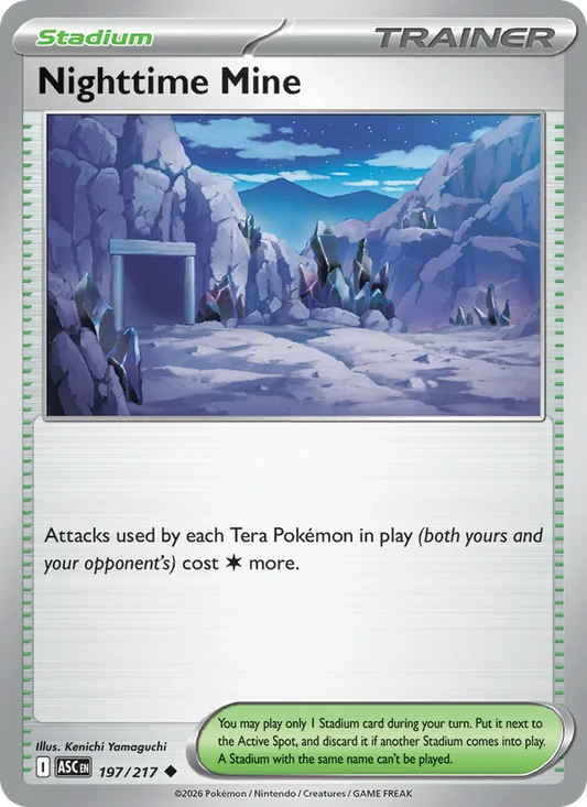 Nighttime Mine Normal 197/217 Ascended Heroes Pokémon Card