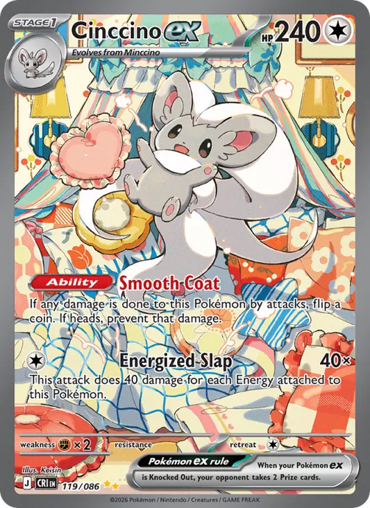 Cinccino ex (CRI) 119