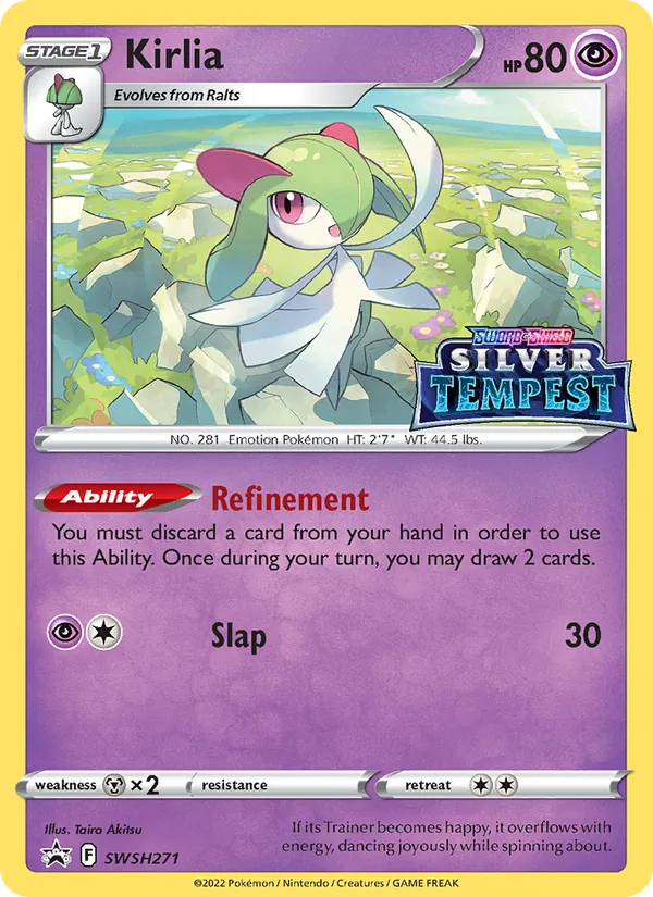 Kirlia Holo WH271/307 SWSH Black Star Promos Pokémon Card
