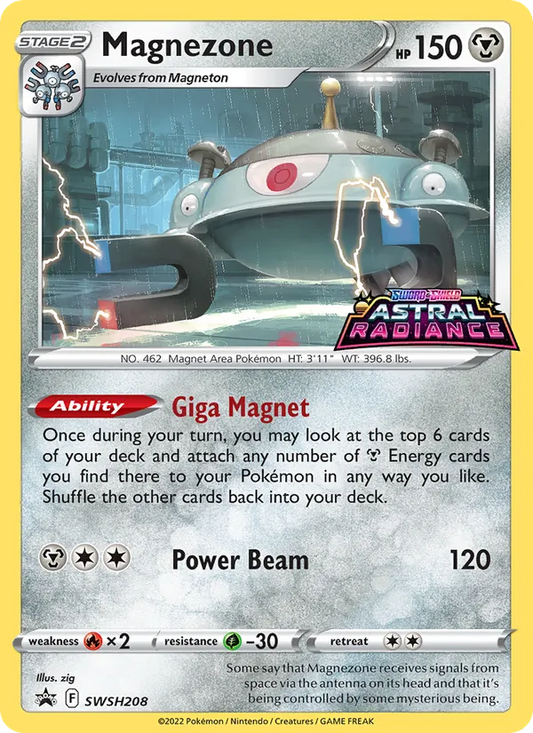 Magnezone Holo WH208/307 SWSH Black Star Promos Pokémon Card