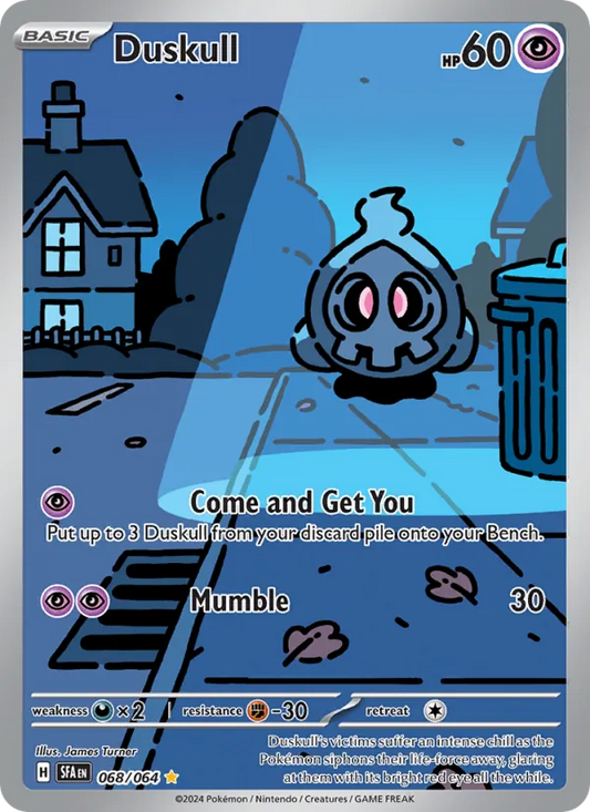 Duskull Holo 068/64 Shrouded Fable Pokémon Card