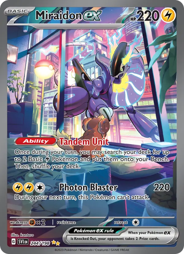 Miraidon ex (SVI) 244