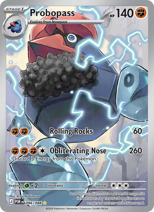 Probopass Holo 096/88 Perfect Order Pokémon Card