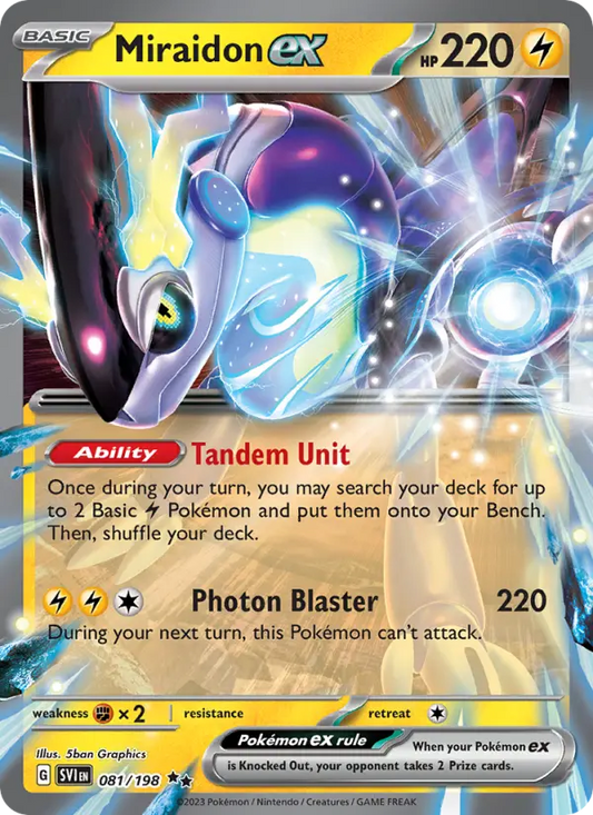 Miraidon ex (SVI) 081