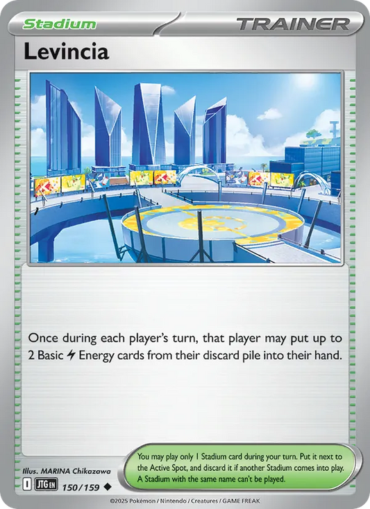 Levincia Normal 150/159 Journey Together Pokémon Card