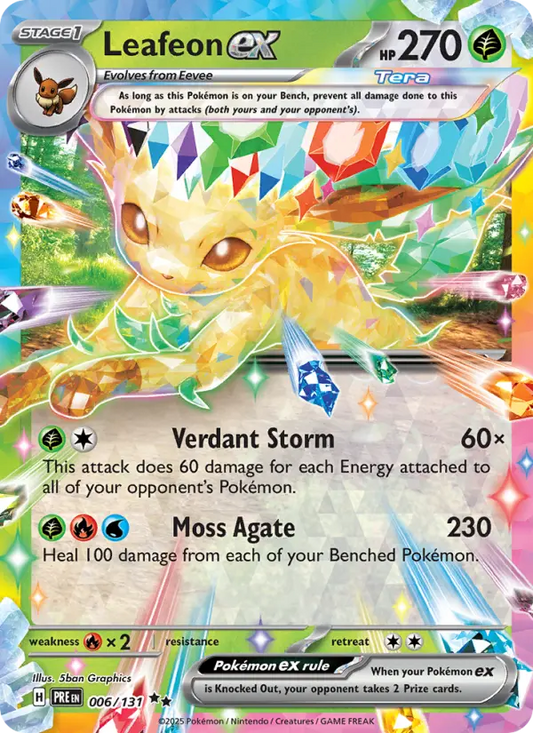 Leafeon ex (PRE) 006