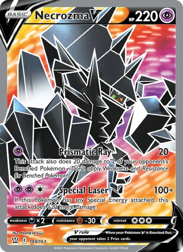 Necrozma V Holo 149/163 Battle Styles Pokémon Card