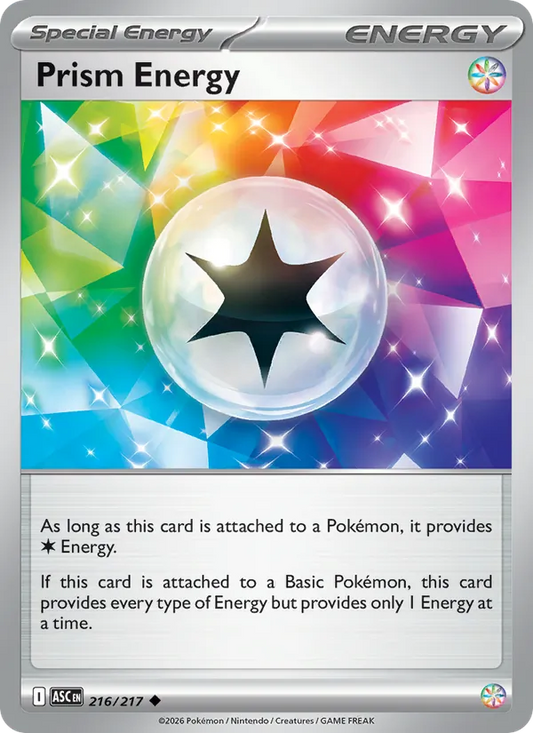 Prism Energy Normal 216/217 Ascended Heroes Pokémon Card