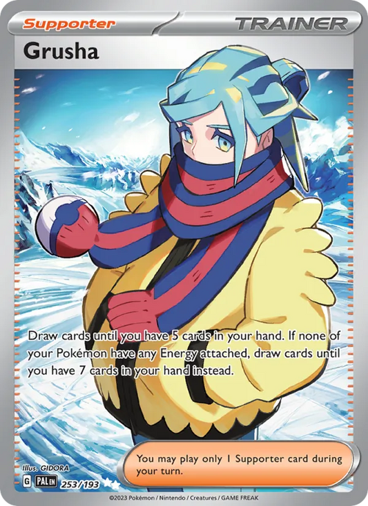 Grusha Holo 253/193 Paldea Evolved Pokémon Card