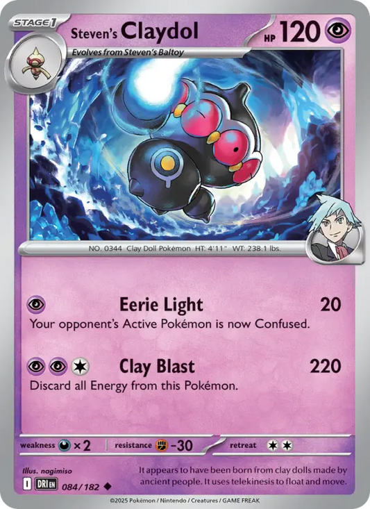 Steven's Claydol (DRI) 084