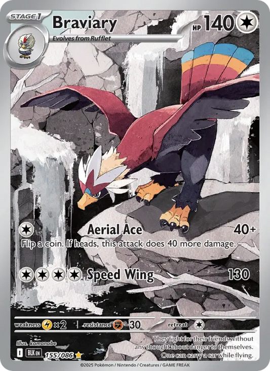 Braviary (BLK) 155