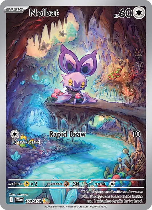 Noibat Holo 169/159 Journey Together Pokémon Card