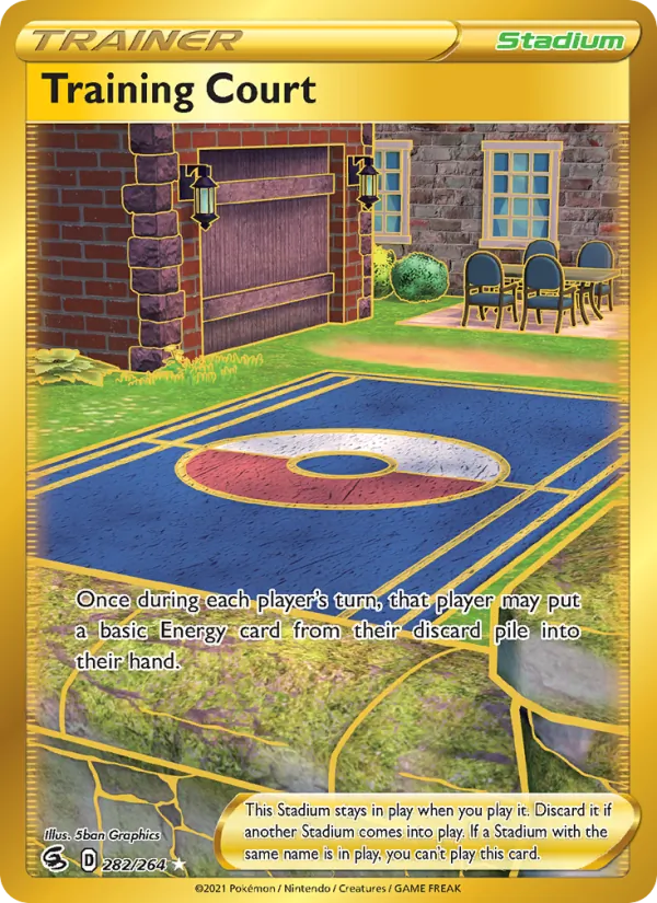 Training Court Holo 282/264 Fusion Strike Pokémon Card