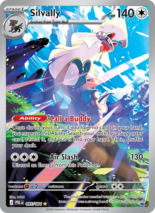 Silvally Holo 095/84 Pitch Black Pokémon Card