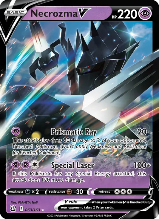 Necrozma V Holo 063/163 Battle Styles Pokémon Card
