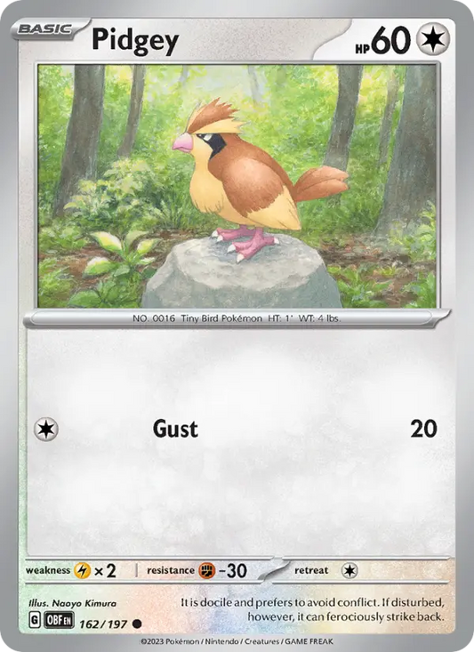 Pidgey (OBF) 162