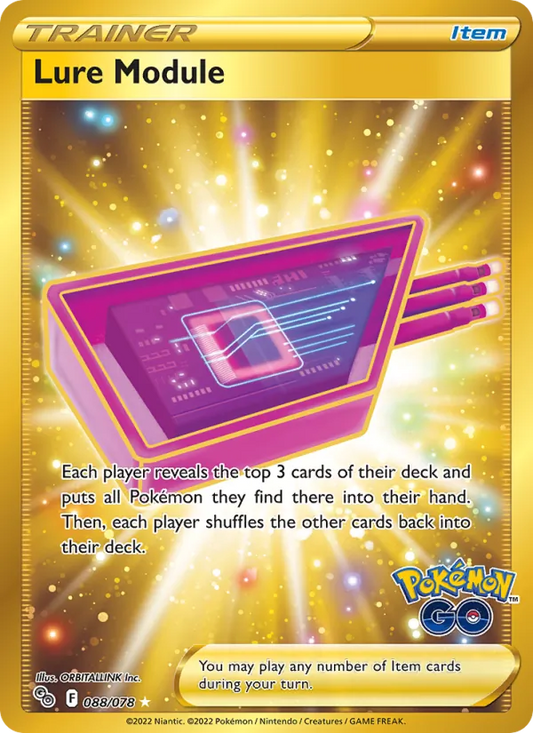 Lure Module Holo 088/78 Pokémon GO Pokémon Card
