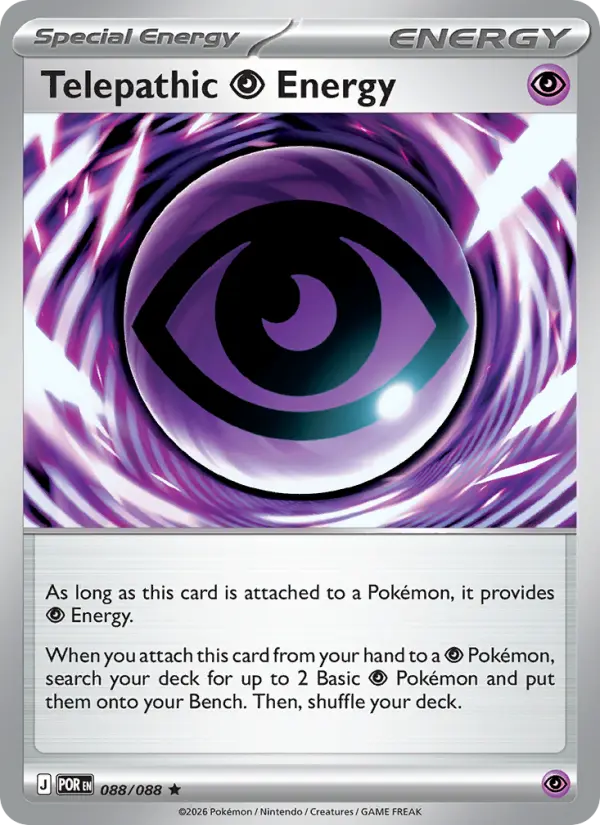 Telepathic Psychic Energy (POR) 088