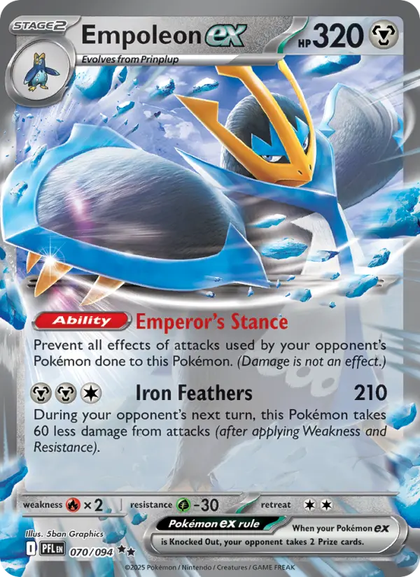 Empoleon ex (PFL) 070