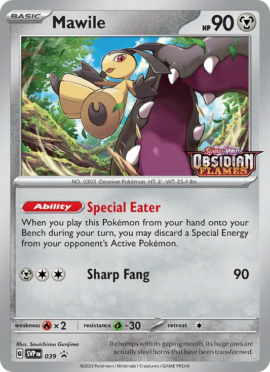 Mawile Holo 039/225 SVP Black Star Promos Pokémon Card