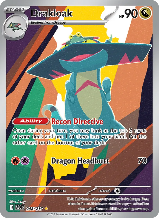 Drakloak Holo 248/217 Ascended Heroes Pokémon Card