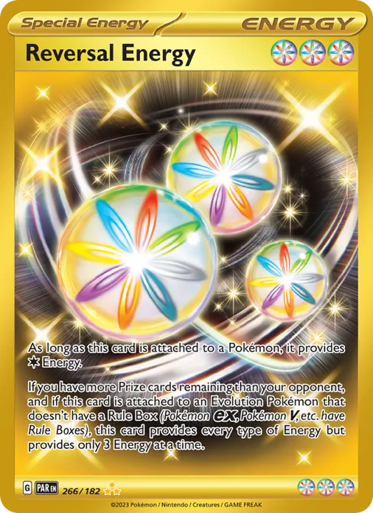 Reversal Energy Holo 266/182 Paradox Rift Pokémon Card