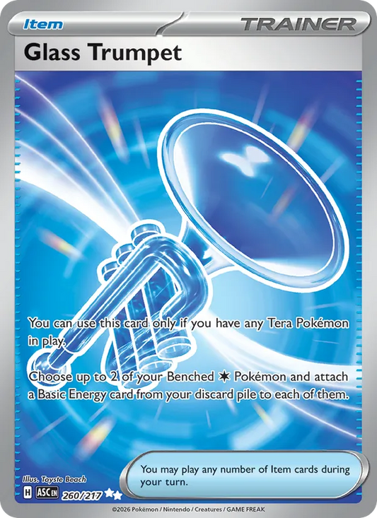 Glass Trumpet Holo 260/217 Ascended Heroes Pokémon Card