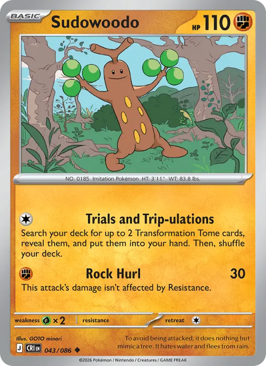 Sudowoodo (CRI) 043