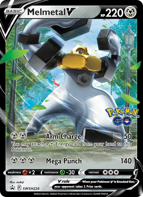 Melmetal V Holo WH224/307 SWSH Black Star Promos Pokémon Card