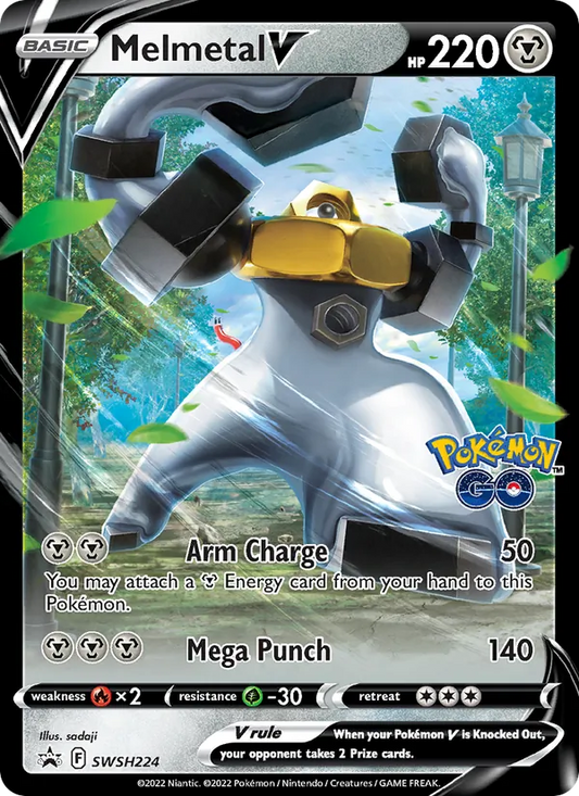 Melmetal V Holo WH224/307 SWSH Black Star Promos Pokémon Card