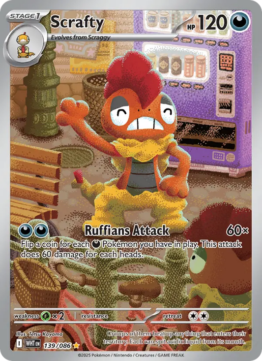 Scrafty (WHT) 139
