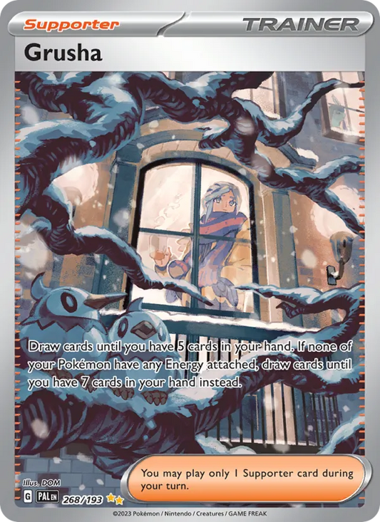 Grusha Holo 268/193 Paldea Evolved Pokémon Card