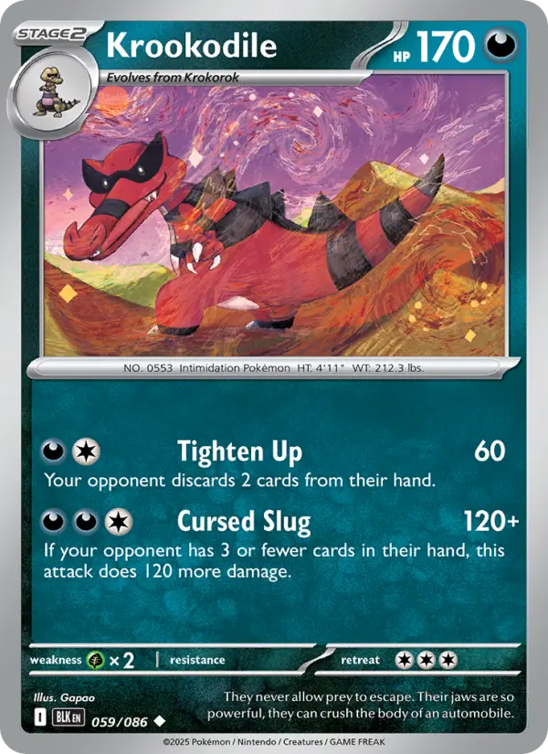Krookodile (BLK) 059