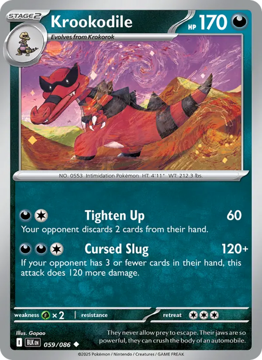 Krookodile (BLK) 059