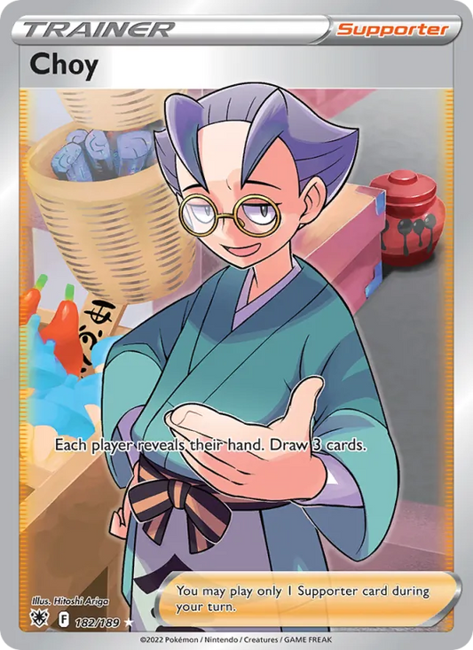 Choy Holo 182/189 Astral Radiance Pokémon Card