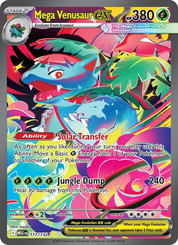 Mega Venusaur ex (MEG) 177