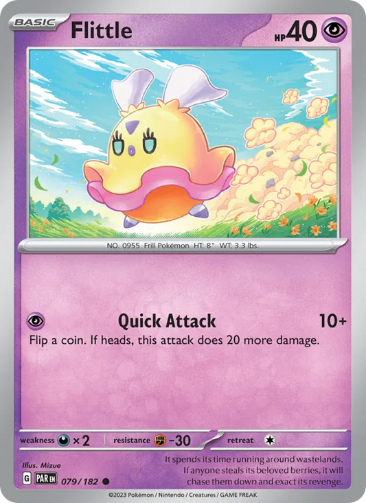 Flittle Normal 079/182 Paradox Rift Pokémon Card