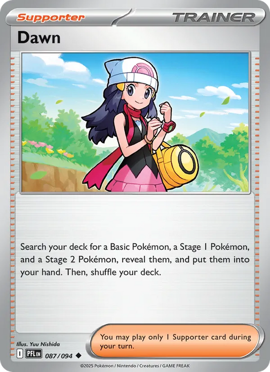 Dawn Normal 087/94 Phantasmal Flames Pokémon Card