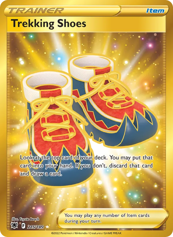 Trekking Shoes Holo 215/189 Astral Radiance Pokémon Card