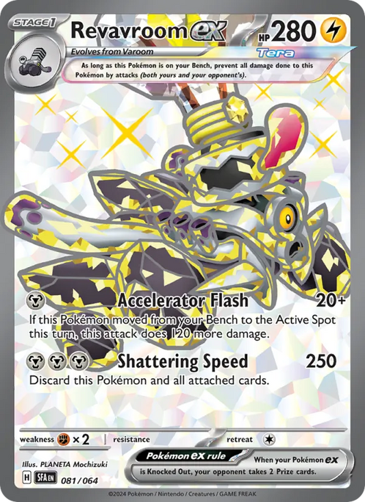 Revavroom ex Holo 081/64 Shrouded Fable Pokémon Card