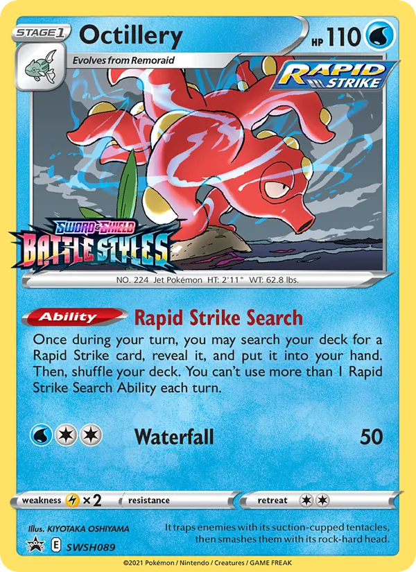 Octillery Holo WH089/307 SWSH Black Star Promos Pokémon Card
