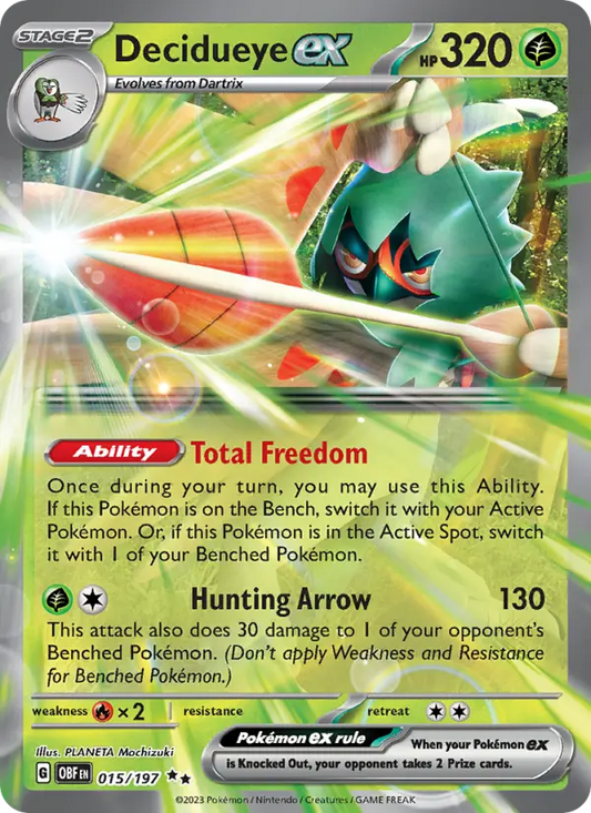 Decidueye ex (OBF) 015