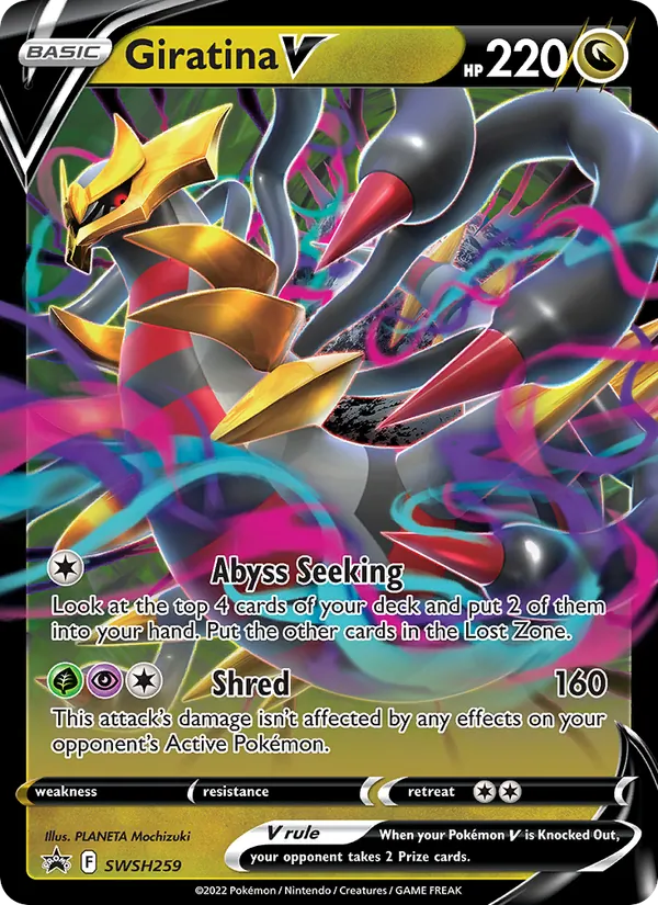 Giratina V Holo WH259/307 SWSH Black Star Promos Pokémon Card