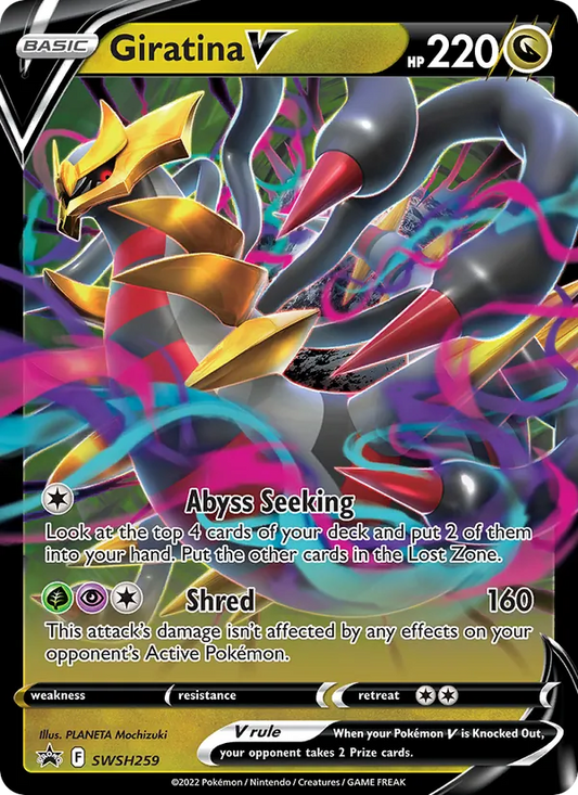 Giratina V Holo WH259/307 SWSH Black Star Promos Pokémon Card