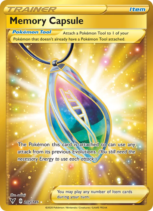 Memory Capsule Holo 202/185 Vivid Voltage Pokémon Card