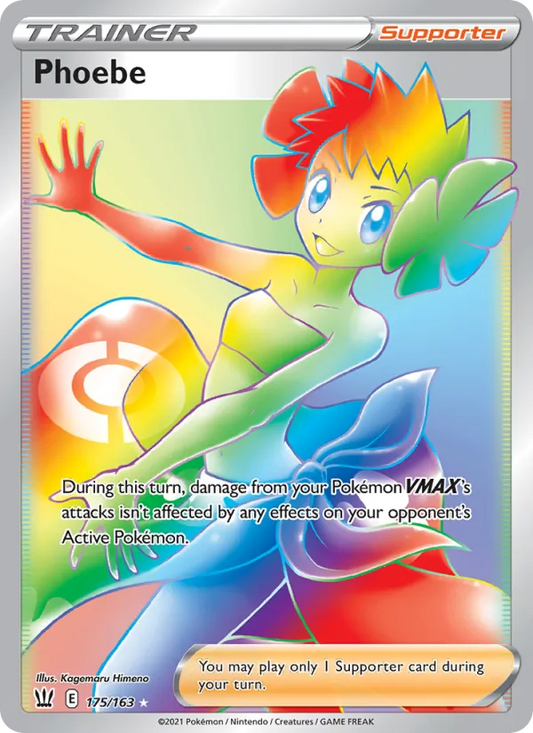 Phoebe Holo 175/163 Battle Styles Pokémon Card