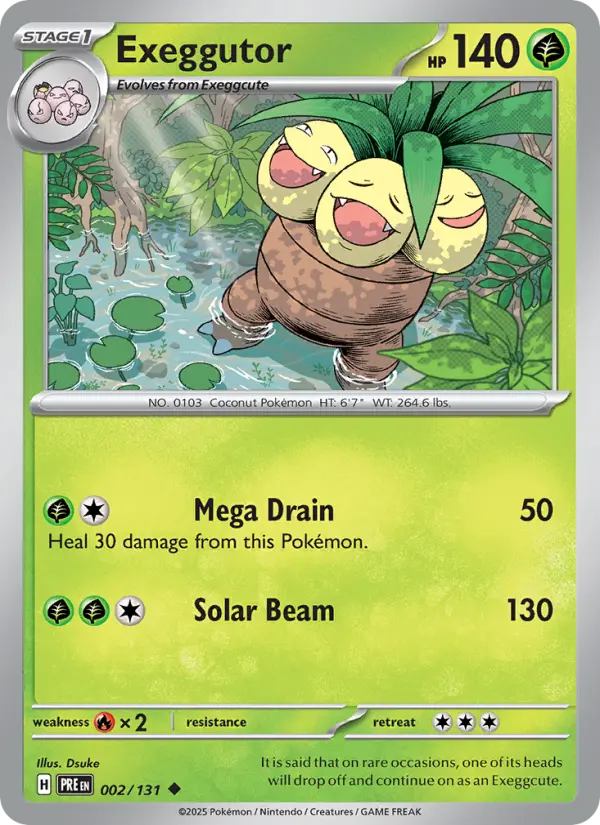 Exeggutor (PRE) 002